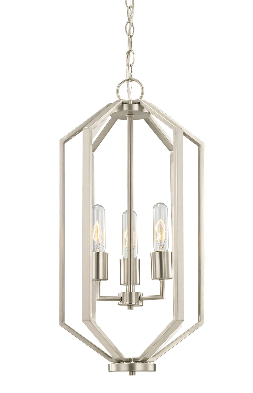 Dolan Designs Hexagon 1141-09 Pendant Light - Satin Nickel
