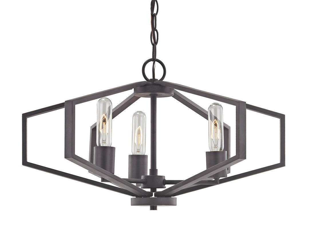Dolan Designs Hexagon 1144-78 Chandelier Light - Bolivian Bronze
