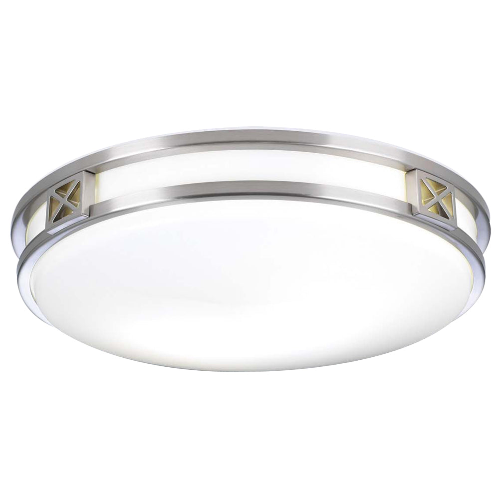 PLC Serena 1955SNLED Ceiling Light - Satin Nickel