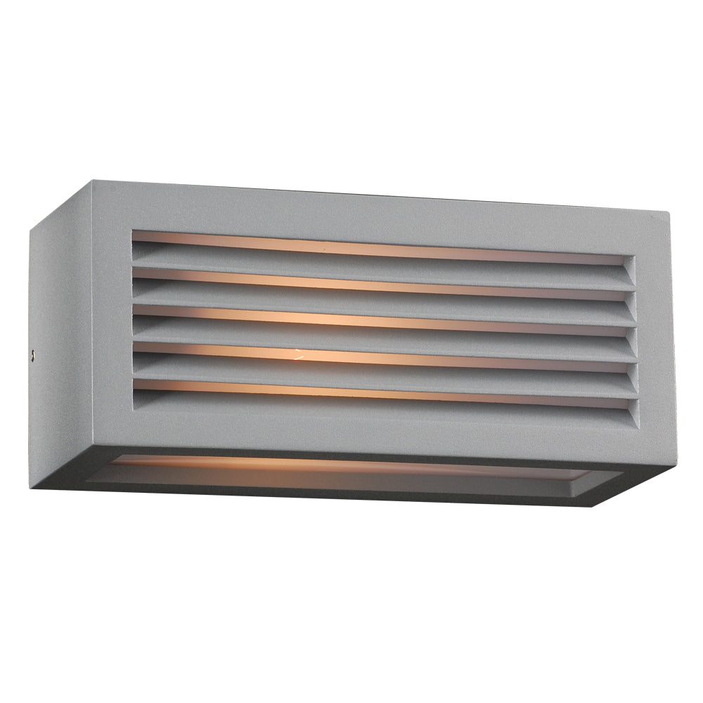 Plc Lighting 2242SLLED Madrid Led Outdoor Fixture Outdoor Pewter, Nickel, Silver