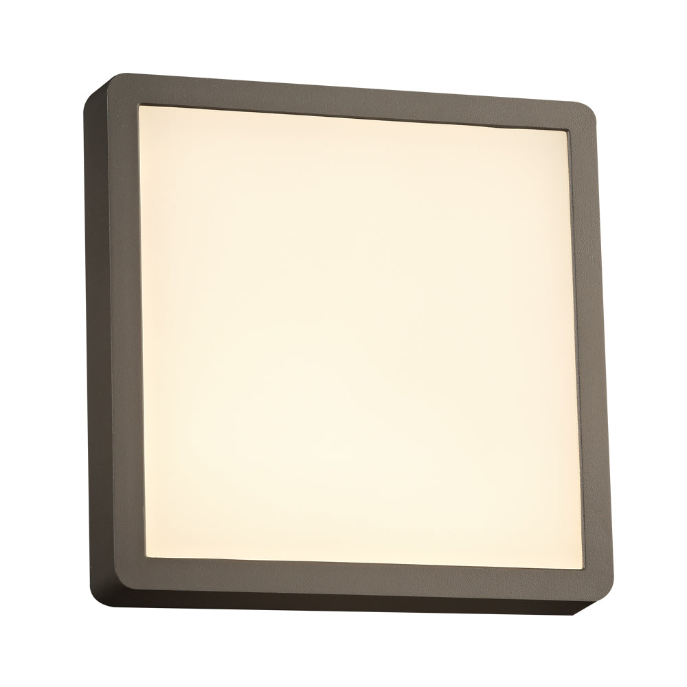 Plc Lighting 2258BZ Oliver Led Exterior Light Outdoor Bronze / Dark