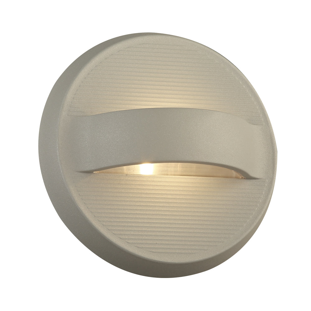 Plc Lighting 2262SL Fiona Led Exterior Light Outdoor Pewter, Nickel, Silver