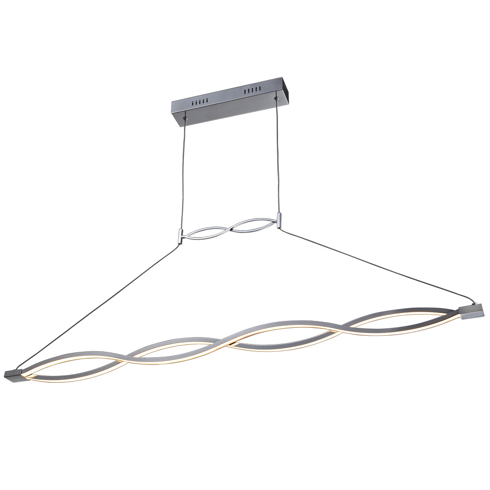 PLC Twist 7310PC Pendant Light - Polished Chrome