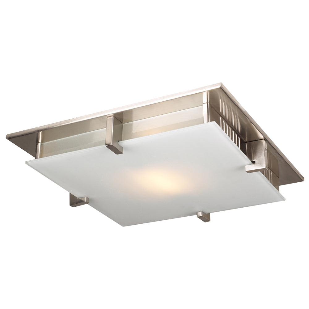 PLC Polipo 904SNLED Ceiling Light - Satin Nickel