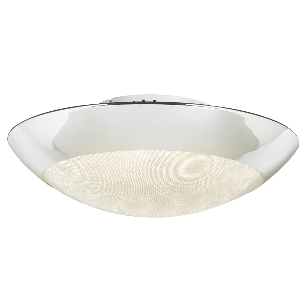 PLC Rolland 91104PC Ceiling Light - Polished Chrome