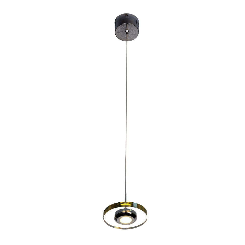 PLC Ernie 91121PC Pendant Light - Polished Chrome