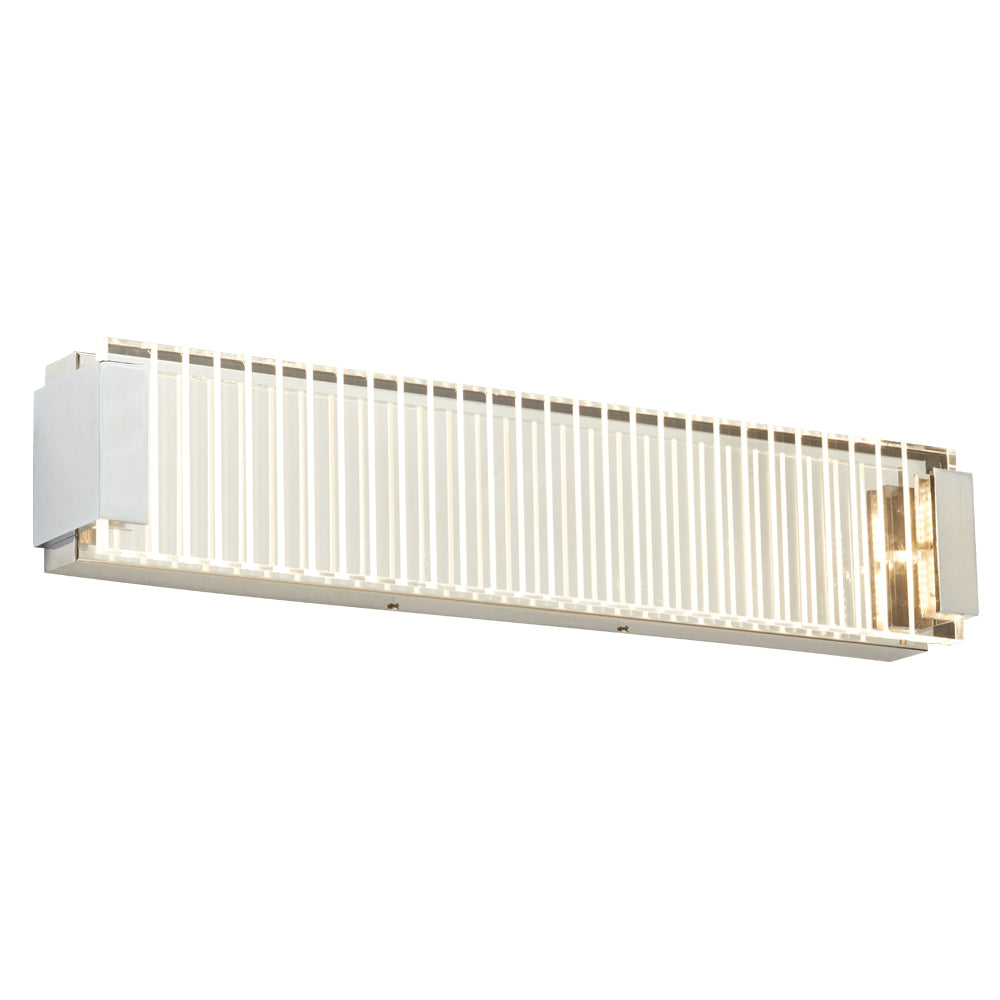 PLC River 91142PC Bath Vanity Light 24 in. wide - Polished Chrome