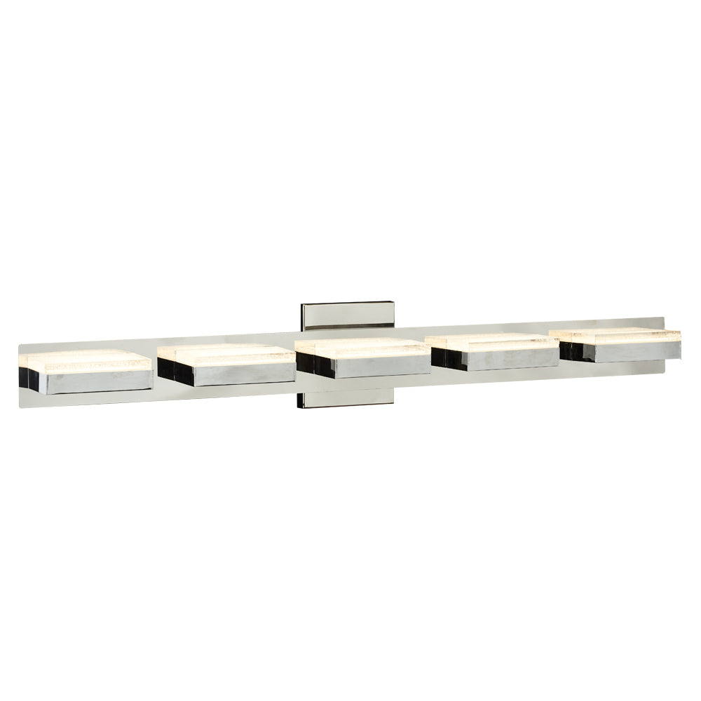 PLC Sigma 91149PC Bath Vanity Light 33 in. wide - Polished Chrome