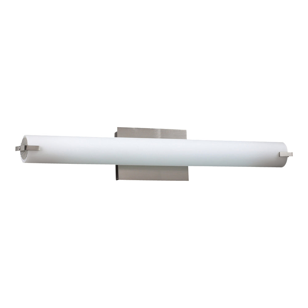 PLC Polipo 962SNLED Bath Vanity Light 26 in. wide - Satin Nickel