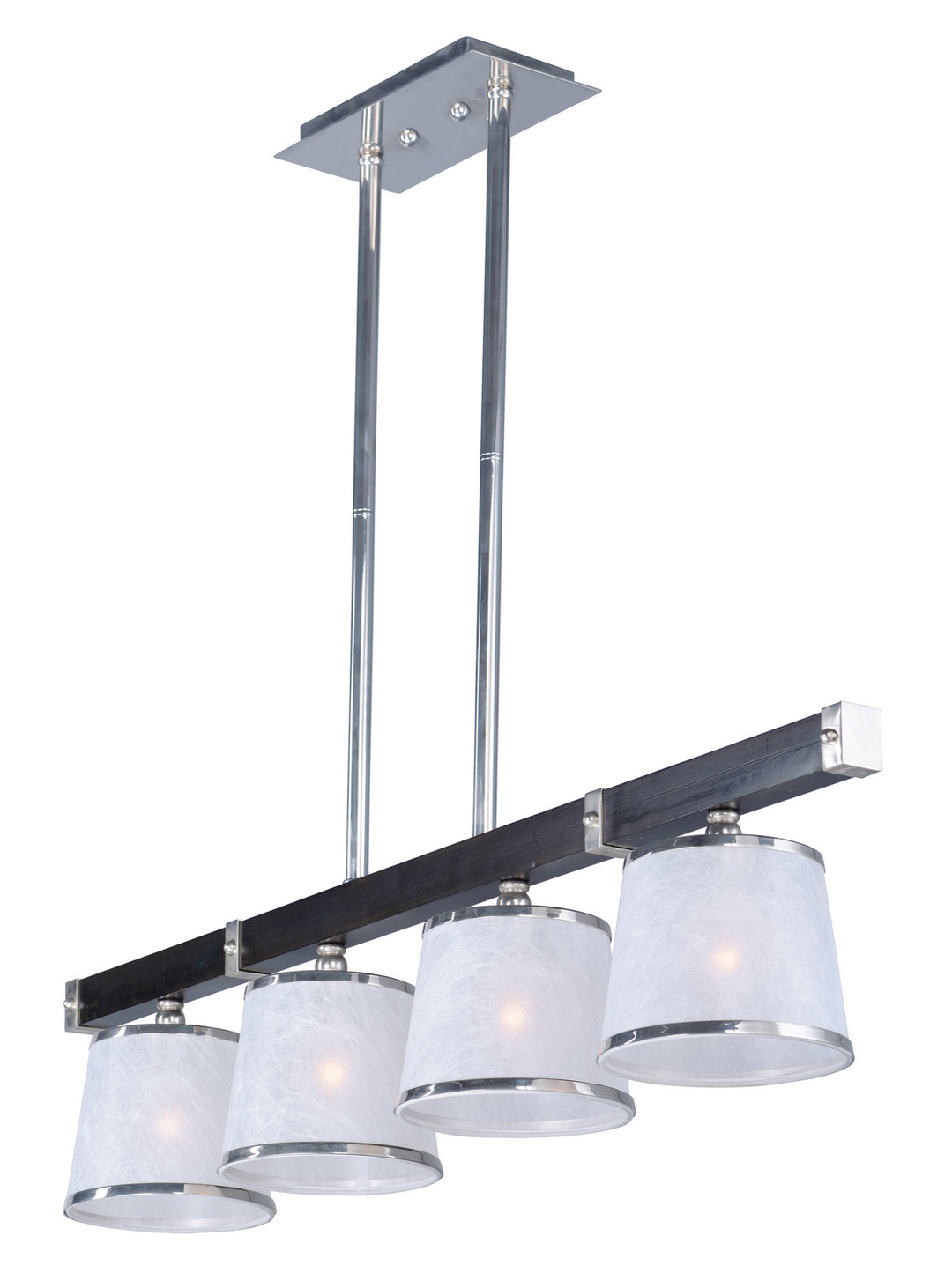 Maxim Maritime 20524WFWEPN Pendant Light - Wenge / Polished Nickel