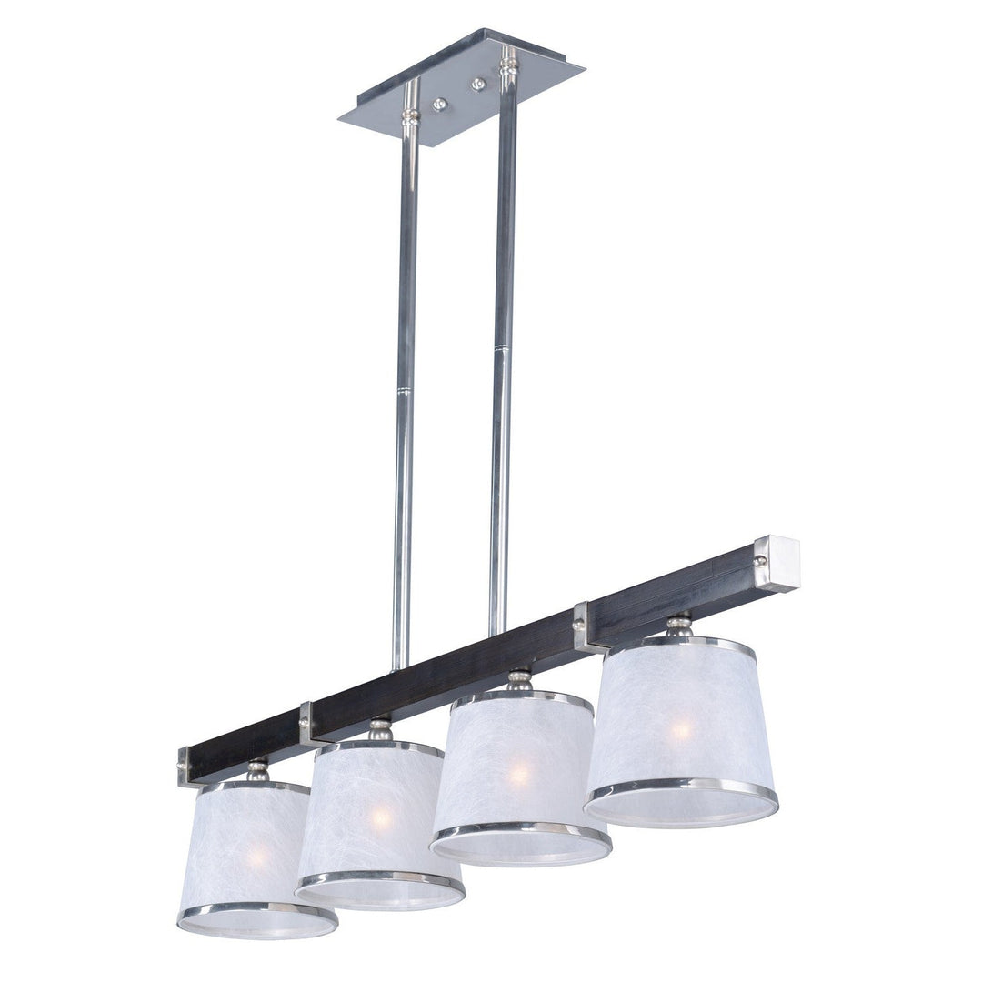 Maxim Maritime 20524WFWEPN Pendant Light - Wenge / Polished Nickel