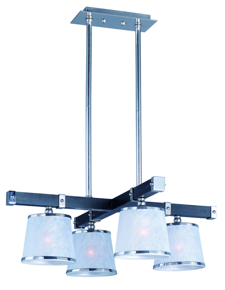 Maxim Maritime 20525WFWEPN Chandelier Light - Wenge / Polished Nickel