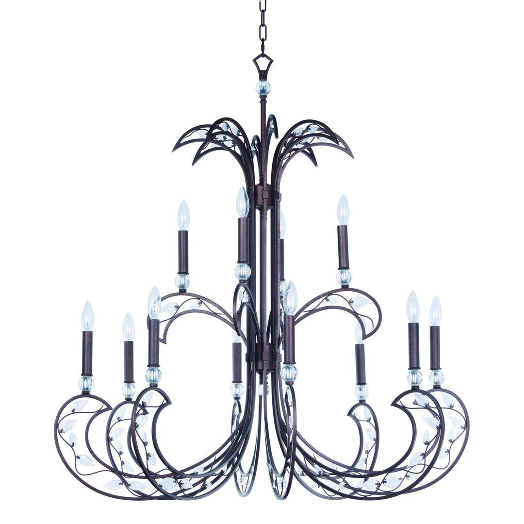 Maxim Autumn 23107CLRT Chandelier Light - Russet