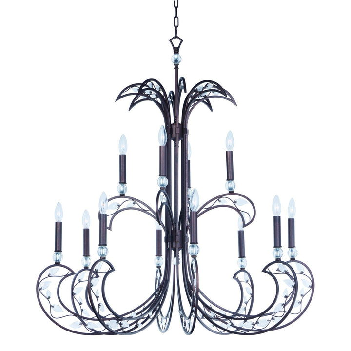 Maxim Autumn 23107CLRT Chandelier Light - Russet