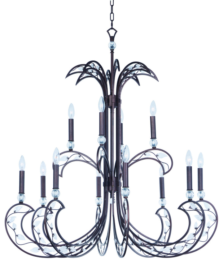 Maxim Autumn 23107CLRT Chandelier Light - Russet