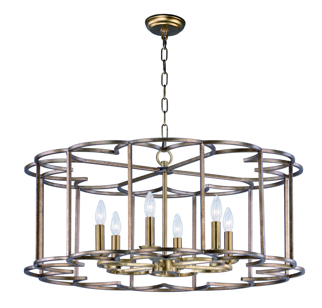 Maxim Helix 24735BZF Chandelier Light - Bronze Fusion