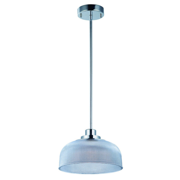 Maxim Retro 25195CLPN Pendant Light - Polished Nickel