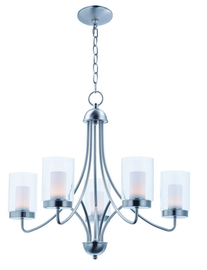 Maxim Mod 30265CLFTSN Chandelier Light - Satin Nickel