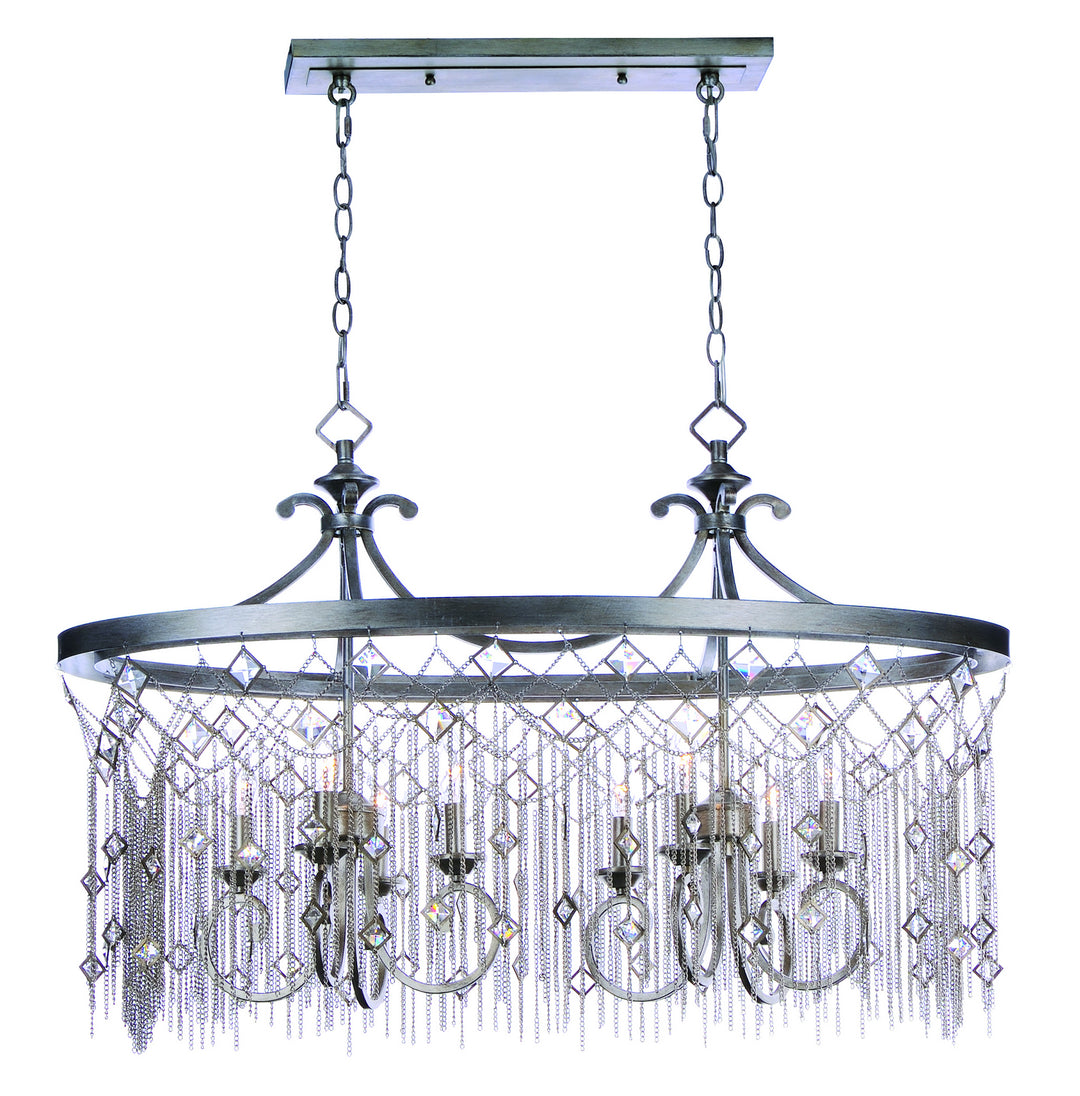 Maxim Alessandra 30277SM Pendant Light - Silver Mist