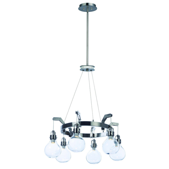 Maxim Kinetic LED 39695CLDSN Chandelier Light - Dark Satin Nickel
