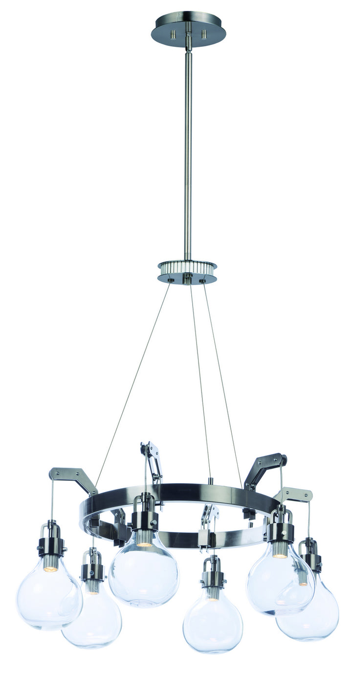 Maxim Kinetic LED 39695CLDSN Chandelier Light - Dark Satin Nickel