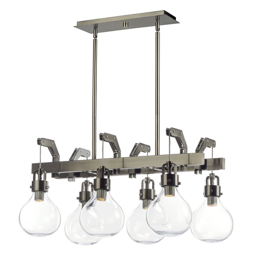 Maxim Kinetic LED 39696CLDSN Pendant Light - Dark Satin Nickel