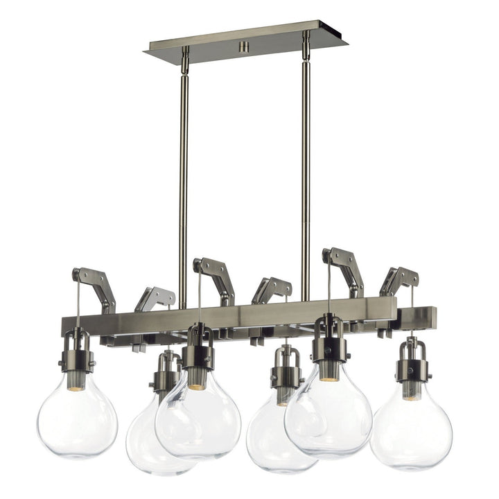 Maxim Kinetic LED 39696CLDSN Pendant Light - Dark Satin Nickel