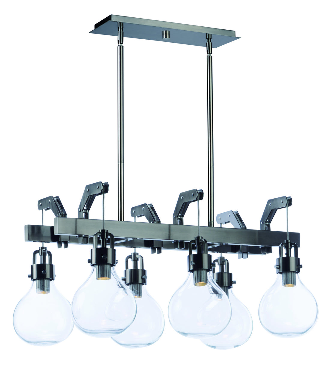 Maxim Kinetic LED 39696CLDSN Pendant Light - Dark Satin Nickel