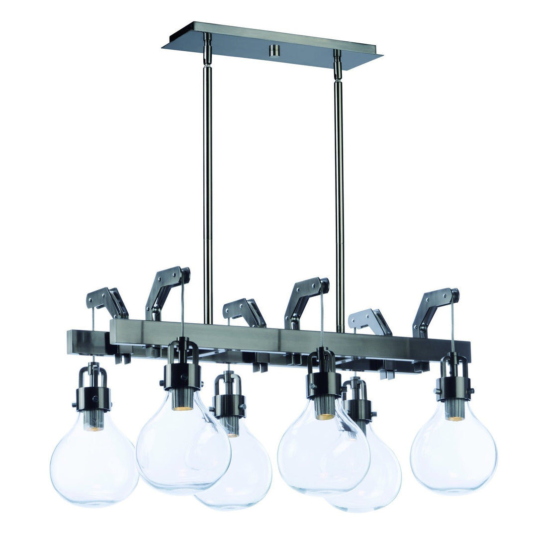 Maxim Kinetic LED 39696CLDSN Pendant Light - Dark Satin Nickel