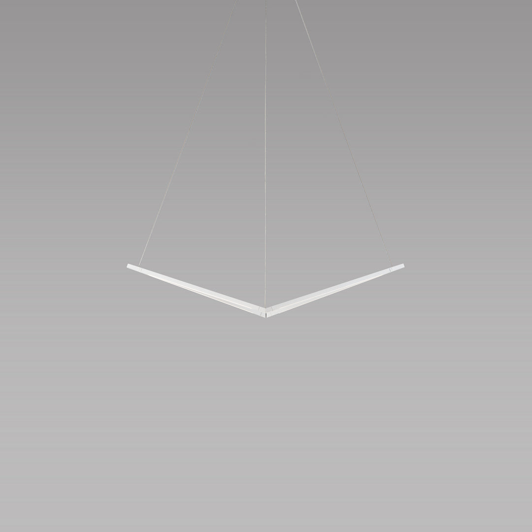 Koncept Z-Bar Pendant ZBP-16-B-SW-MWT-CNP Pendant Light - Matte White