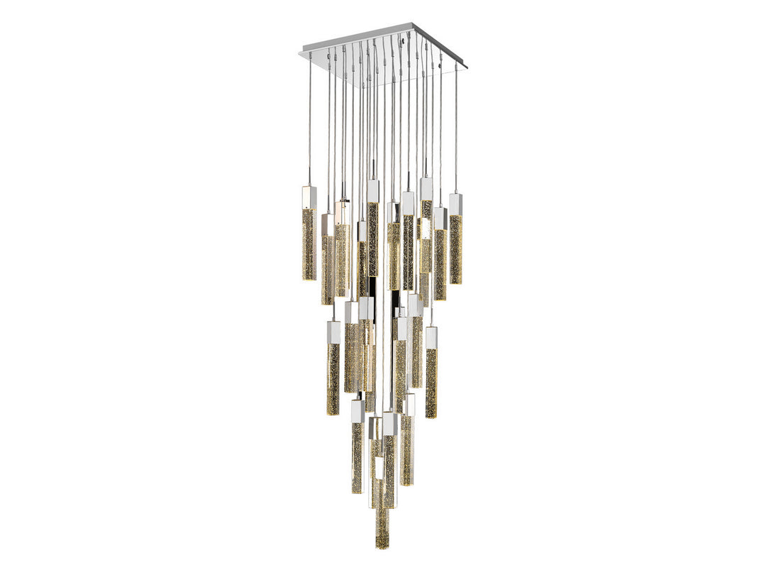 Avenue The Original Glacier Avenue HF1904-25-GL-CH Pendant Light - Chrome