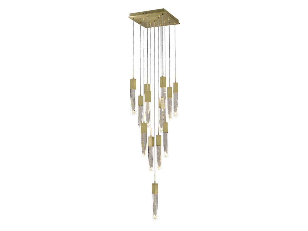 Avenue The Original Aspen HF1905-13-AP-BB Pendant Light - Brushed Brass