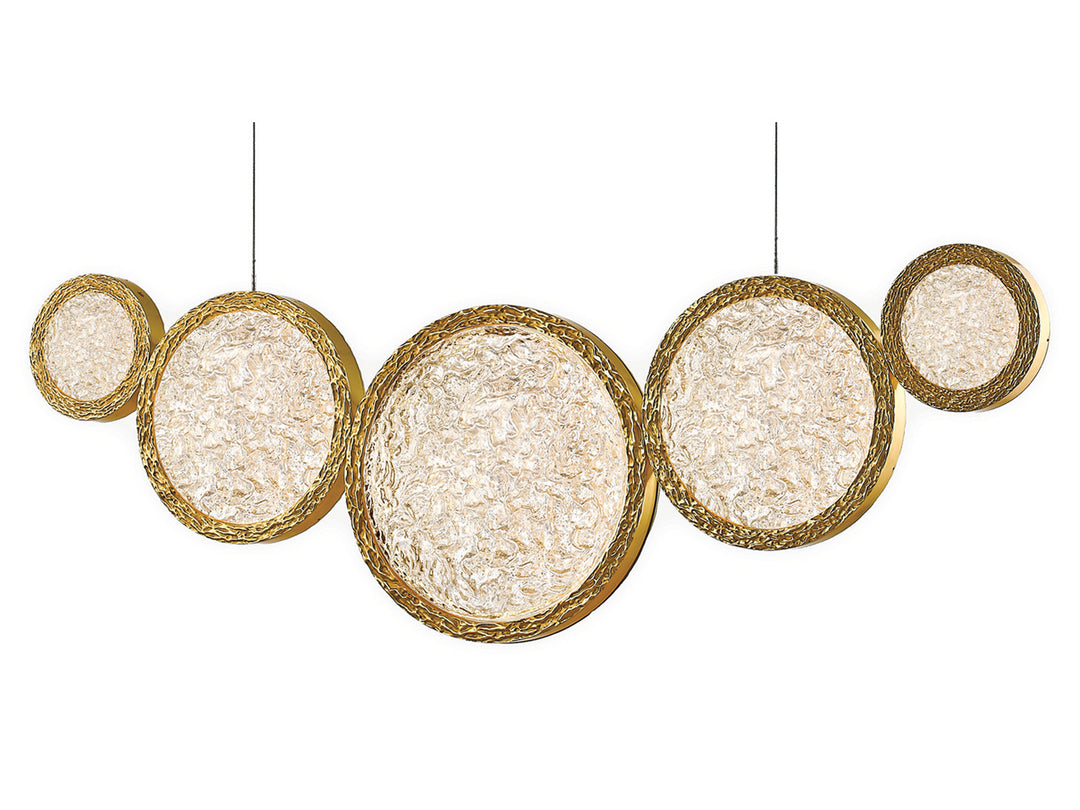 Avenue Bottega HF5010-PB Pendant Light - Polished Brass