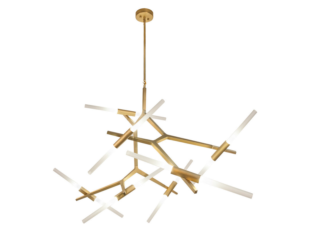 Avenue San Vicente HF8060-14-BB Chandelier Light - Brushed Brass