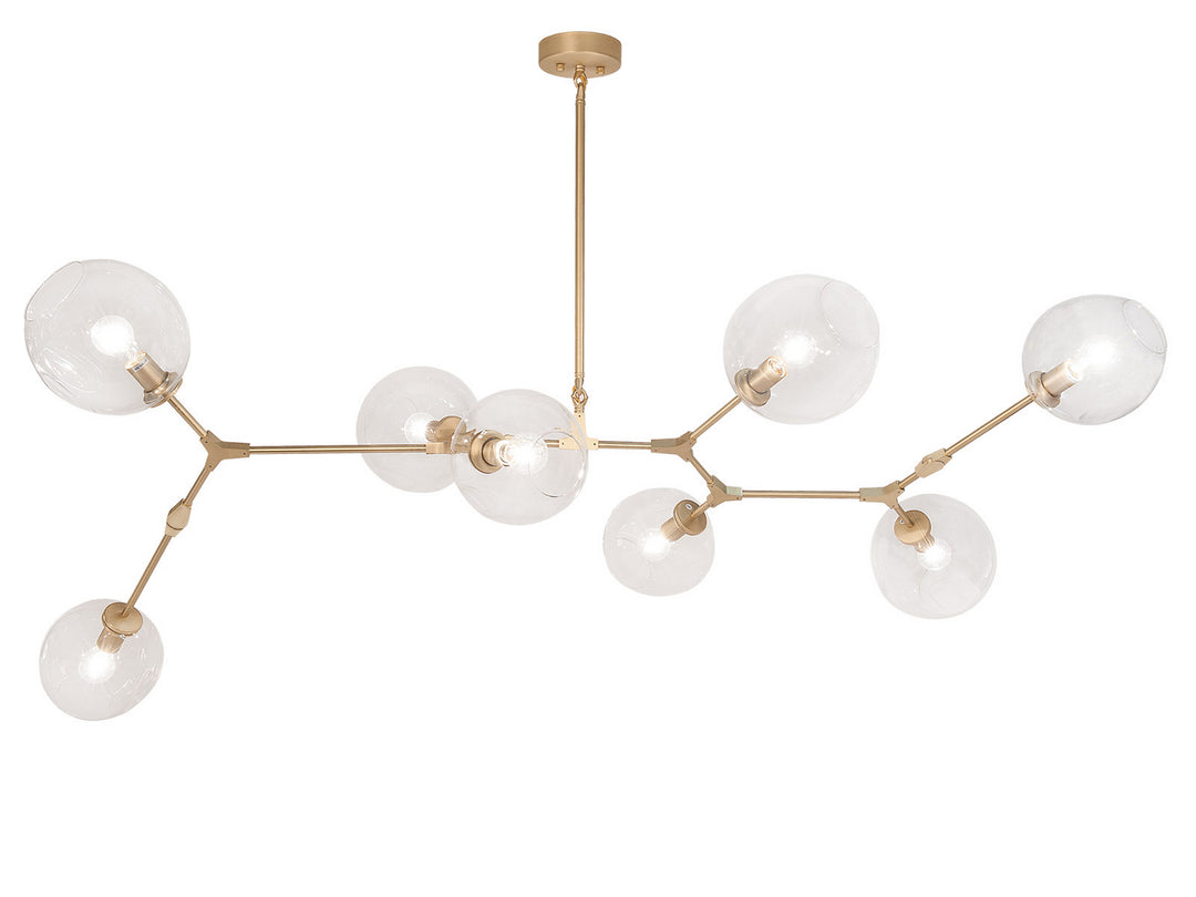 Avenue Fairfax HF8088-BB Chandelier Light - Brushed Brass