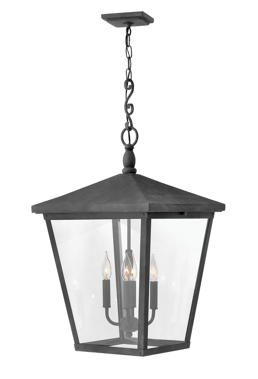 Hinkley Lighting 1428DZ  Trellis Outdoor Aged Zinc