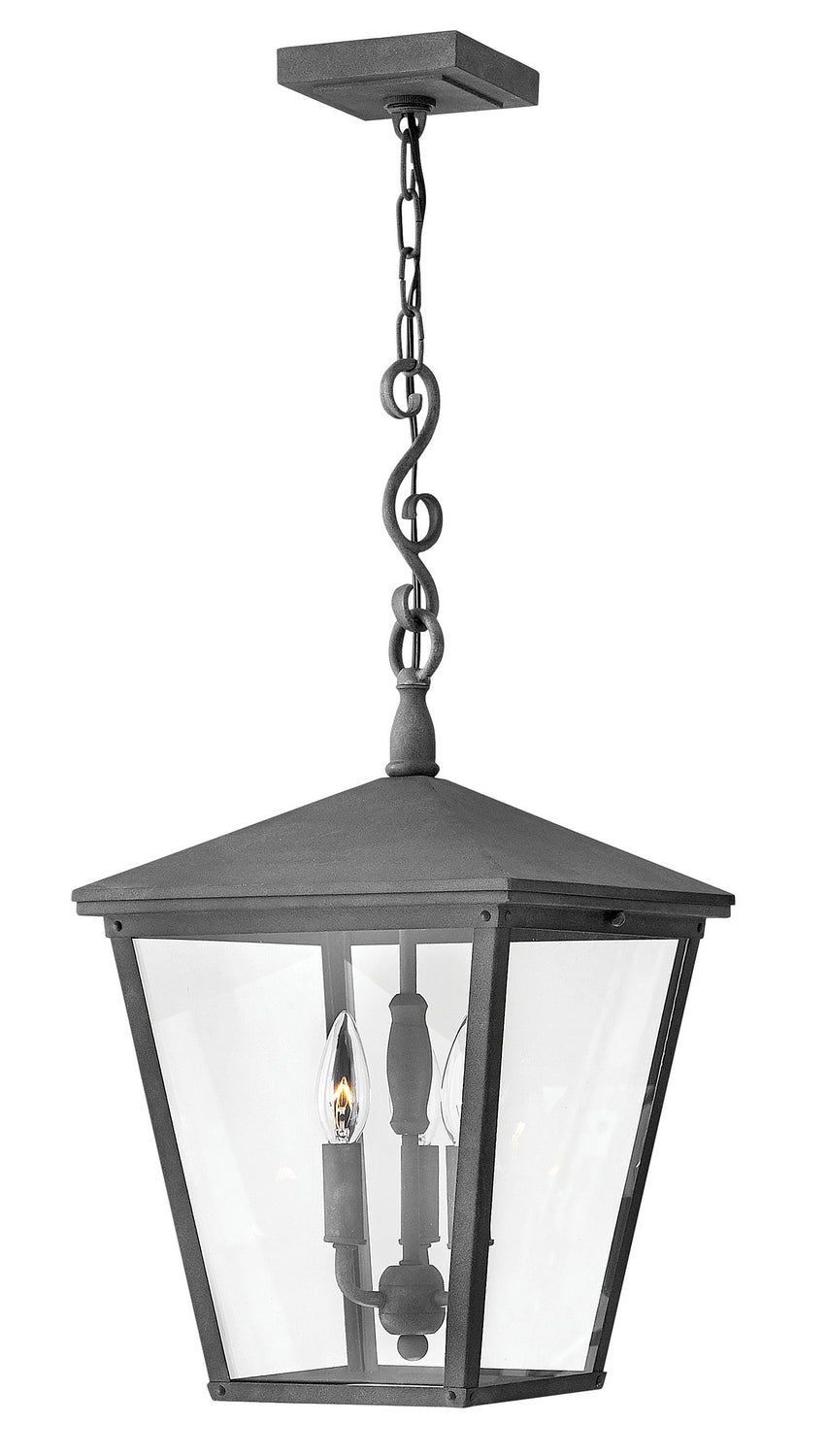 Hinkley Lighting 1432DZ  Trellis Outdoor Aged Zinc