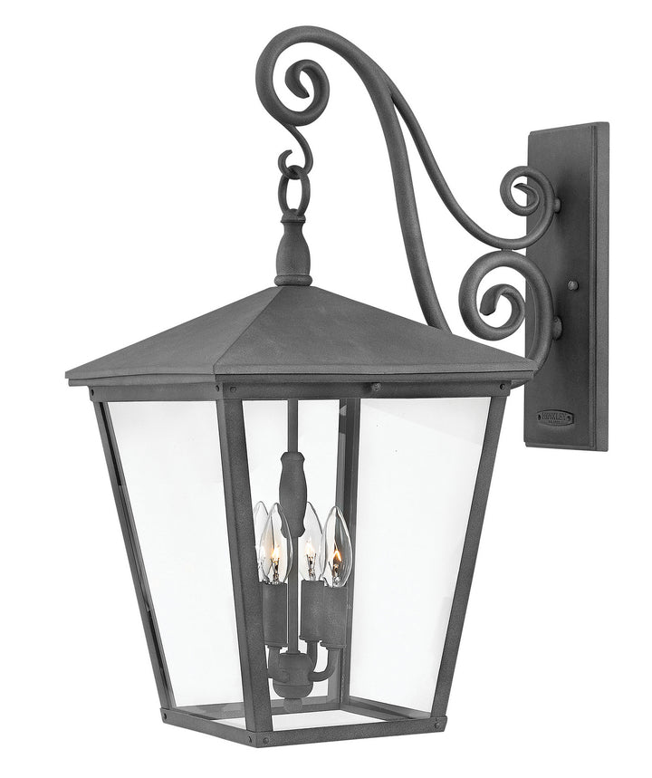 Hinkley Lighting 1438DZ  Trellis Outdoor Aged Zinc