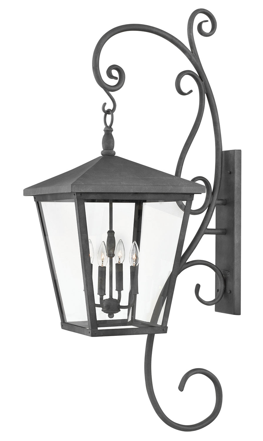 Hinkley Lighting 1439DZ  Trellis Outdoor Aged Zinc