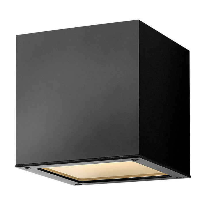 Hinkley Lighting 1768SK Modern Kube Outdoor Satin Black