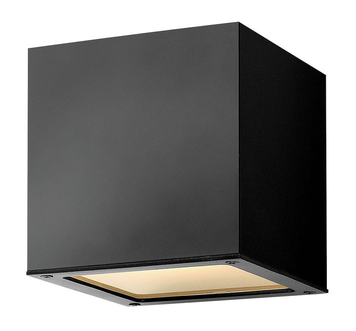 Hinkley Lighting 1768SK Modern Kube Outdoor Satin Black