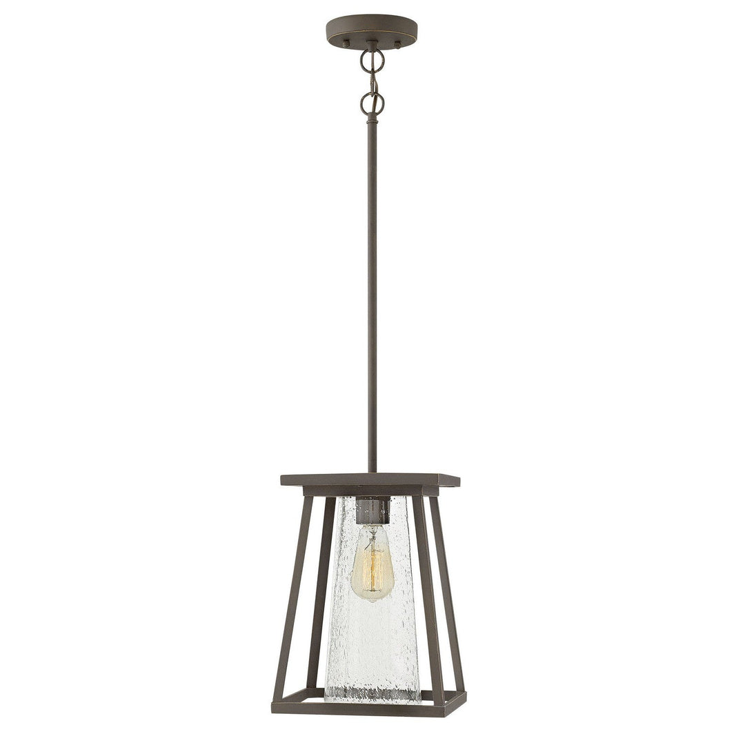 Hinkley Lighting 2792OZ-CL  Burke Outdoor Oil Rubbed Bronze With Clear Glass