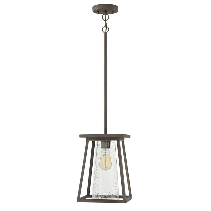 Hinkley Lighting 2792OZ-CL  Burke Outdoor Oil Rubbed Bronze With Clear Glass