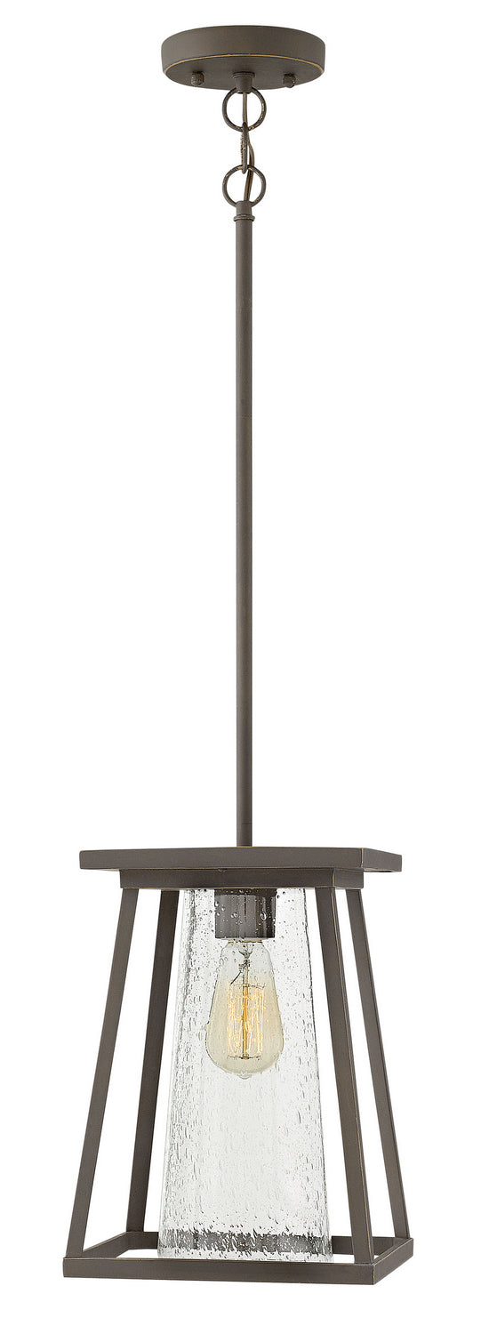 Hinkley Lighting 2792OZ-CL  Burke Outdoor Oil Rubbed Bronze With Clear Glass