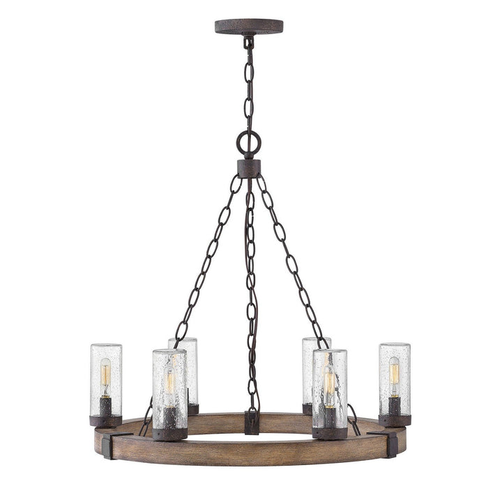 Hinkley Lighting 29206SQ  Sawyer Outdoor Sequoia