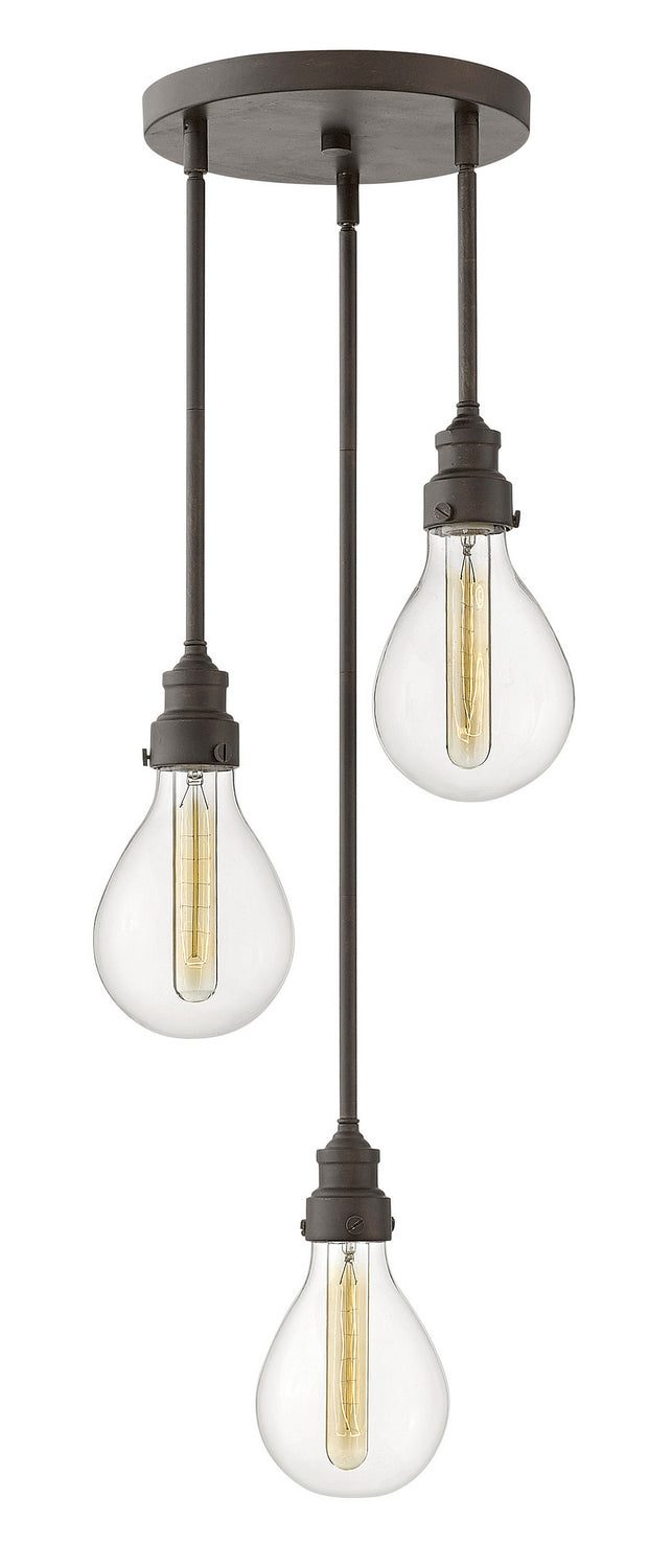 Hinkley Denton 3263IN Pendant Light - Industrial Iron