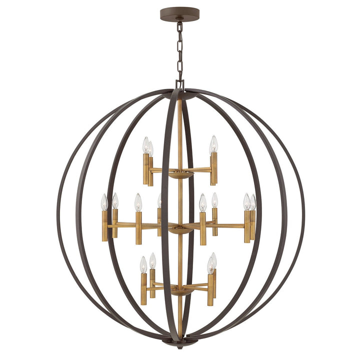 Hinkley Euclid 3464SB Chandelier Light - Spanish Bronze