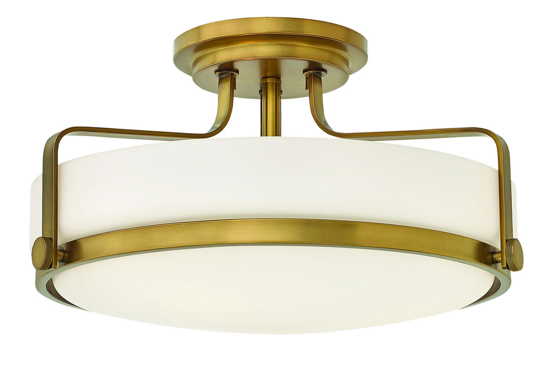 Hinkley Harper 3643HB-LED Ceiling Light - Heritage Brass