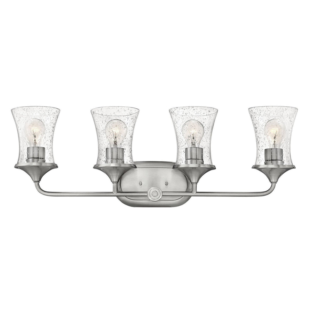 Hinkley Thistledown 51804BN-CL Bath Vanity Light 30 in. wide - Brushed Nickel with Clear glass