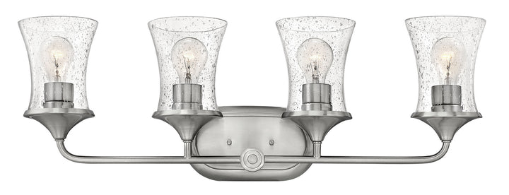 Hinkley Thistledown 51804BN-CL Bath Vanity Light 30 in. wide - Brushed Nickel with Clear glass